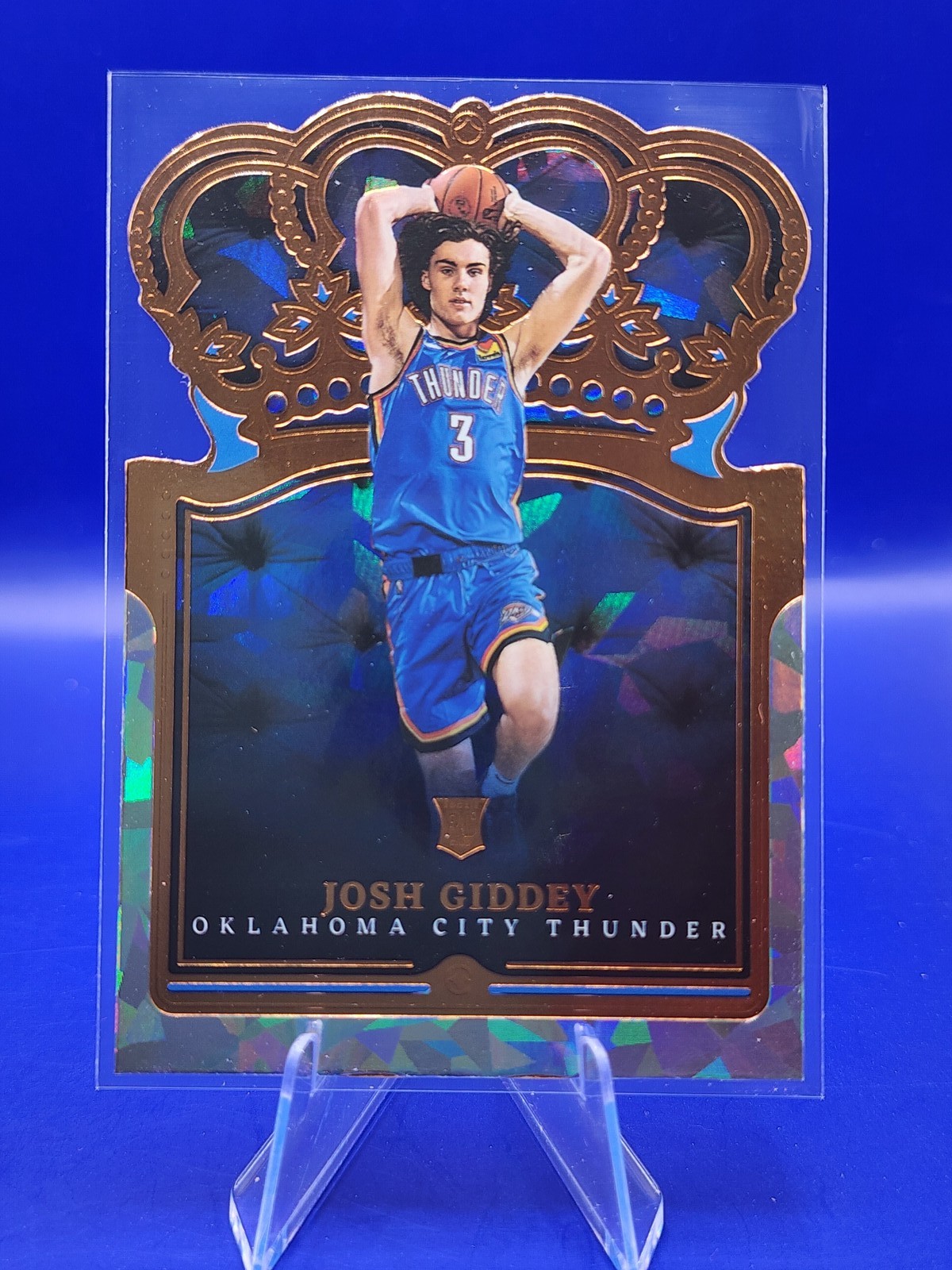 Josh Giddey 2021-22 Panini Crown Royale #11 Crystal Rookie