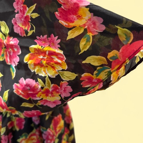 Copricostume donna Victoria's Secret multicolore nuovo con etichetta 100% seta, taglia small estivo - Foto 4 di 7