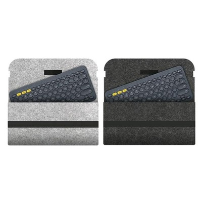 Wool Felt Keyboard Storage Bag For K380 K480 Keyboard Cover Wireless Keypad