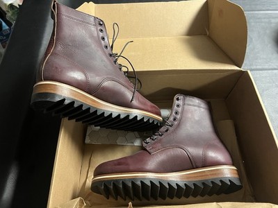 Helm Kiffen Burgundy Boots Size 10D *New*