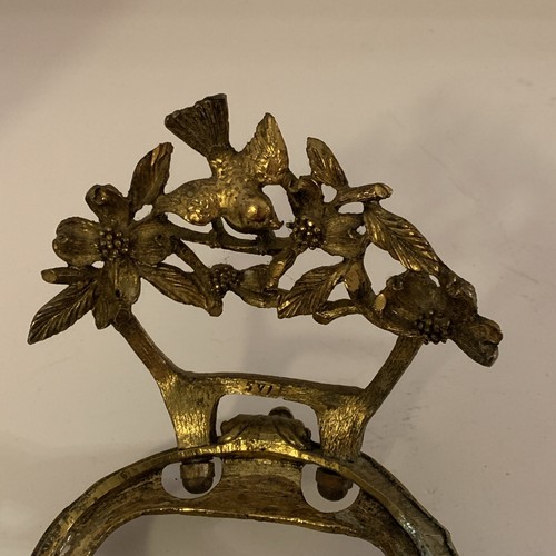 Matson Gold Vögel Seifenschale ~ Mid Century Modern Fuß Gold Filigran - Bild 4 von 11
