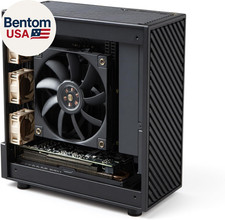 DIY Mini CNC Aluminum PC Case   Compact ITX Workstation Chassis for Low Profile