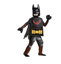 Disfraz Batman Lego Película 2 Talla Mediana 7/8 Superhéroe Vestir Halloween Niño