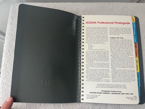 Kodak Professional Photoguide pub#R-28, pellicola dati foto e calcolatrici - Foto 2 di 4