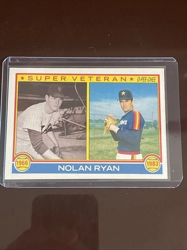 Nolan Ryan - 1983 O-Pee-Chee #361 New York Mets / Houston Astros NM Vintage Card