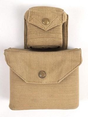 British 1931 dated Binocular case with attched compass pouch. Very good conditio