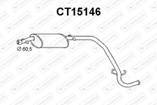 Pot d'échappement Citroen C25