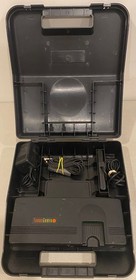 1989 NEC TURBOGRAFX-16 TG16 CD SYSTEM STORAGE CARRYING CASE + CONSOLE BUNDLE A