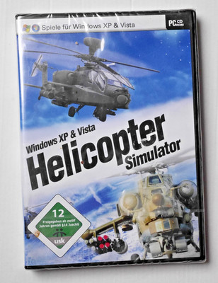 Helicopter Simulator Windows XP & Vista PC-CD-ROM Game, NEU