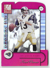 KURT WARNER 2001 DONRUSS ELITE ASPIRATIONS CARD #84/84!