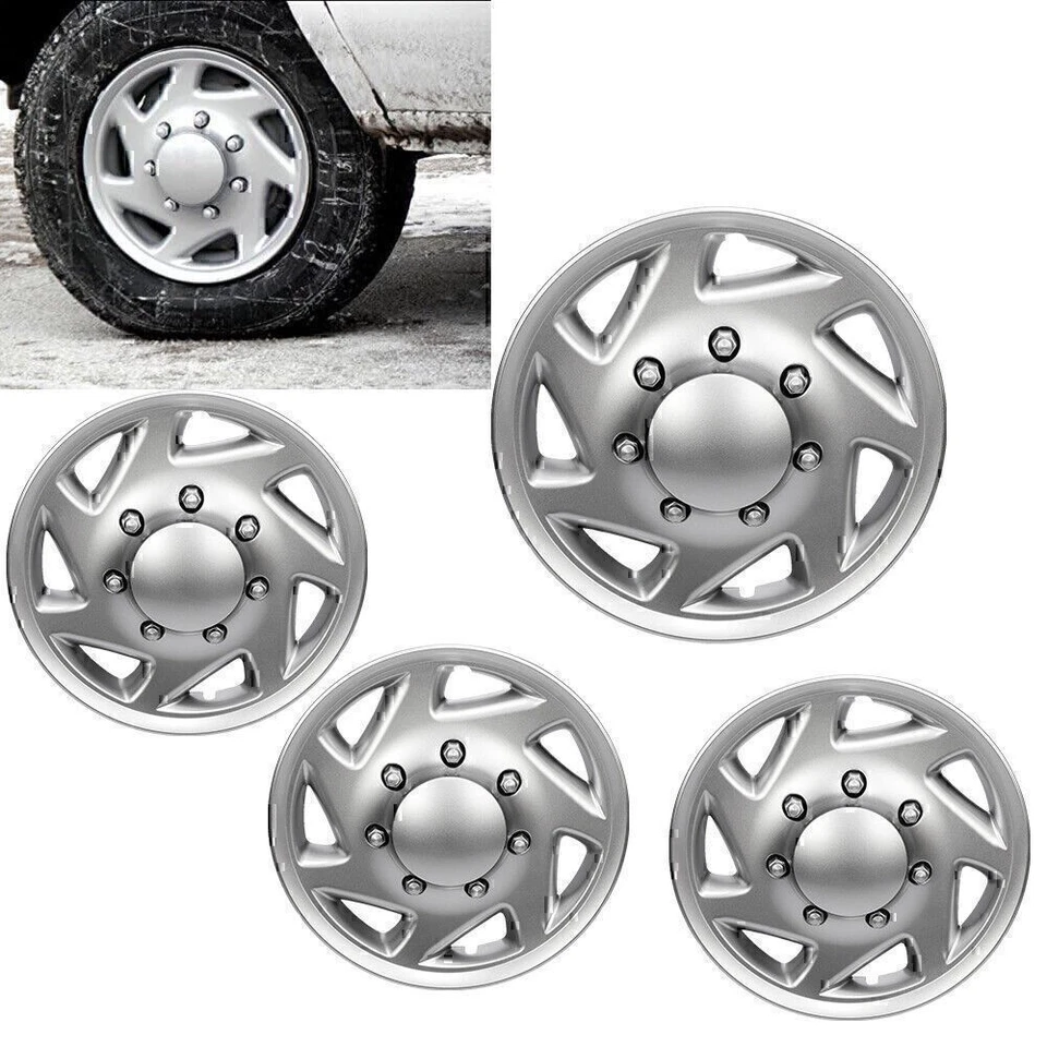 Cubiertas de rueda completas de 16" para Ford E150 E250 E350 E450 Econoline Van Ualngh Foto 3 de 4