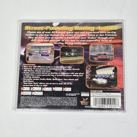 Metropolis Street Racer (Sega Dreamcast, 2001) Complete, CIB - Tested