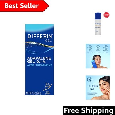 Retinoid Acne Treatment Gel - 90 Days of Clear Skin with Non-Comedogenic Formula