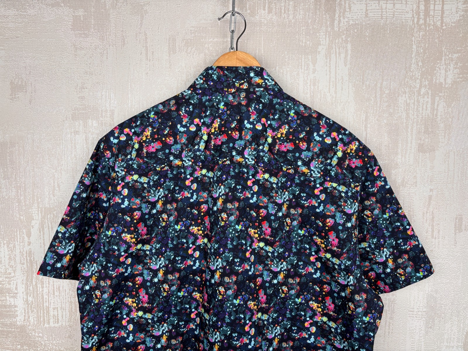 Blake Mill Multicolor Pattern Short Sleeve Shirt … - image 14