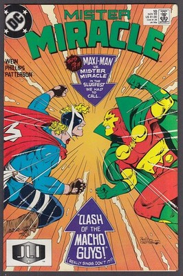 MISTER MIRACLE #10 DC comic book 11 1989