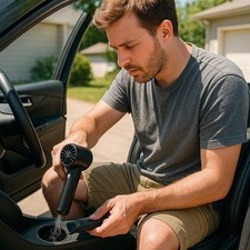 G1 16H Handheld Cordless Mini Vacuum & Blower — USB Rechargeable Car & Desk Dust