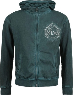 Arch Enemy Kapuzenjacke Herren Will to power dunkelgrün Band-Merch, Bands