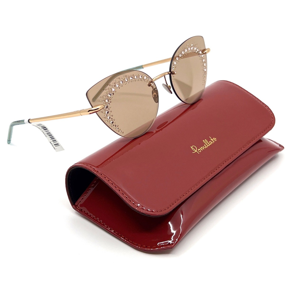 Pomellato PM0073S Sunglasses PM0073S 002 brown gold - eye-oo.com main image 3