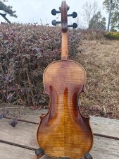 Good Sounding Ready To Play 4/4 handmade violin with case bow DDP to USA 