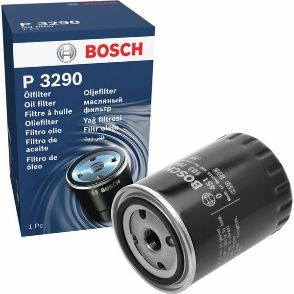 Bosch 0 451 103 290 ÖLfilter FüR VW Seat Ford ÖLreinigung Inspektion Service-image