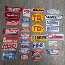 Lot Of 106 Vintage Racing Decals Bumper Stickers Tool Box Art Lot Of 106 Vintage Racing Decals Bumper Stickers Tool Box Art