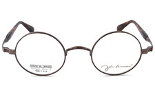 John Lennon Round Eyewear Glasses Frame JL-1118 c.2 ATBrown 44 23-147 w/Case