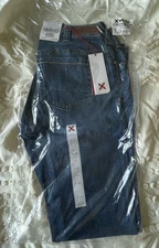 Vertx Burrell Stretch Womens Sz 06x32 Blue Jeans Coolmax Medium Wash NWT Police