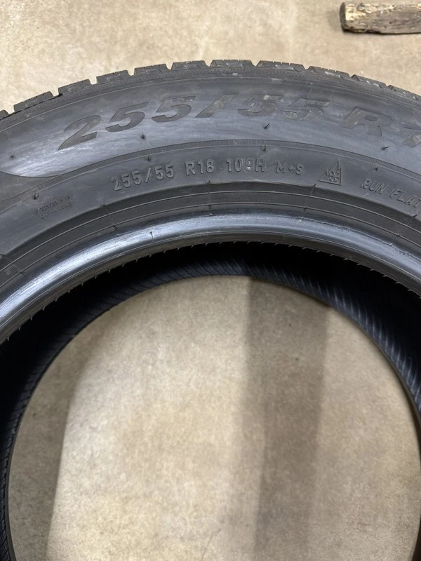 1 x 255/55 R18 109H WINTERREIFEN - Pirelli Scorpion Winter * RSC RFT (6,4mm) - Bild 3 von 4