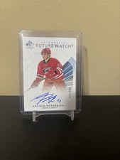 2017-18 SP Authentic Future Watch Auto #186 Andrew Poturalski /999