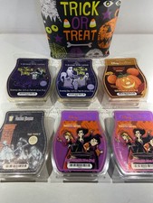 Scentsy 6 Lot Of Halloween Wax Melts Haunted Mansion Halloween Town 3.2 Fl. Oz.