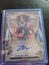 JARACE WALKER 2024/25 TOPPS INCEPTION GRAIL CHASING SIGNATURES CARD AUTO 06/50