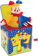Jester Jack in the Box - Classic Children's Musical Toy - Colorful and Durable T