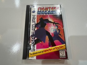 Fighters Megamix (Sega Saturn, 1997) CIB Complete w Manual & Reg Card N MINT