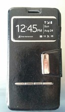 5 Fundas libro tapa imán negro Samsung A5 Galaxy 