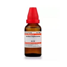 Willmar Schwabe India Homeopathic Acidum Sulphurosum Dilution 30ml