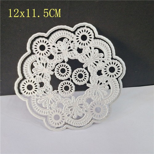 Butterfly Flower Frame Metal Cutting Dies Stencil Scrapbooking Paper Card DIY - Picture 5 of 6
