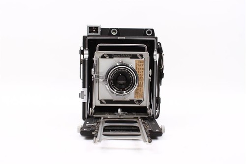 Kit macchina fotografica vintage Graflex Crown grafica 4x5 stampa con 5 obiettivi - Foto 2 di 24