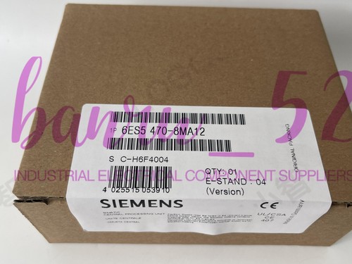 1PCS Unopened Brand New In Box Siemens 6ES5 470-8MA12 6ES5470-8MA12 PLC Module - Picture 1 of 5