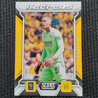 PANINI SCORE LEAGUE 1 2023-2024 - Alban Lafont - KEEPERS - MINT ORIGINAL 