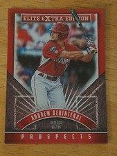 2015 Panini Elite Extra Edition #8 Andrew Benintendi RC Rookie Boston Red Sox
