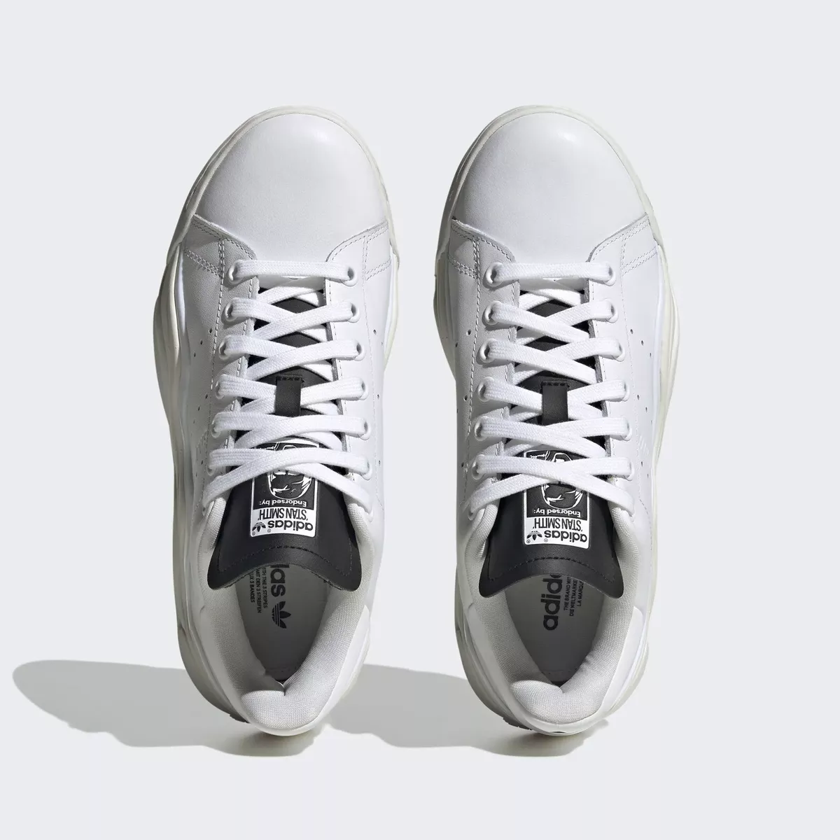 Adidas stan smith white neo green prm top
