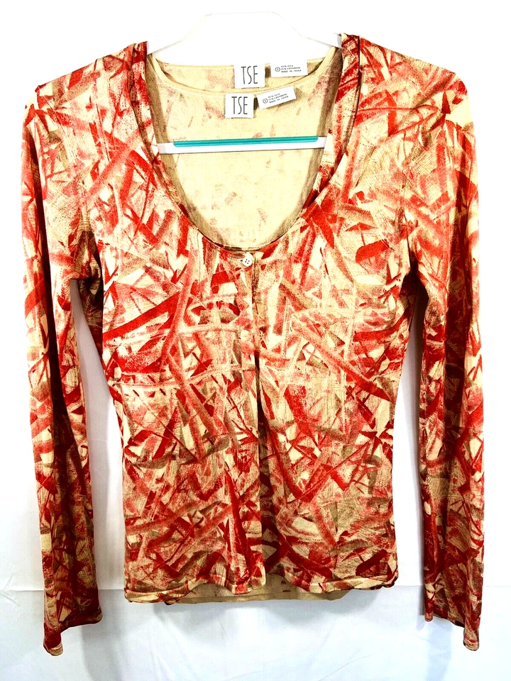 TSE Women's Silk + Cashmere Twinset Tank Cardigan Size Small Fits XS MINT EUC - Image 2 of 4