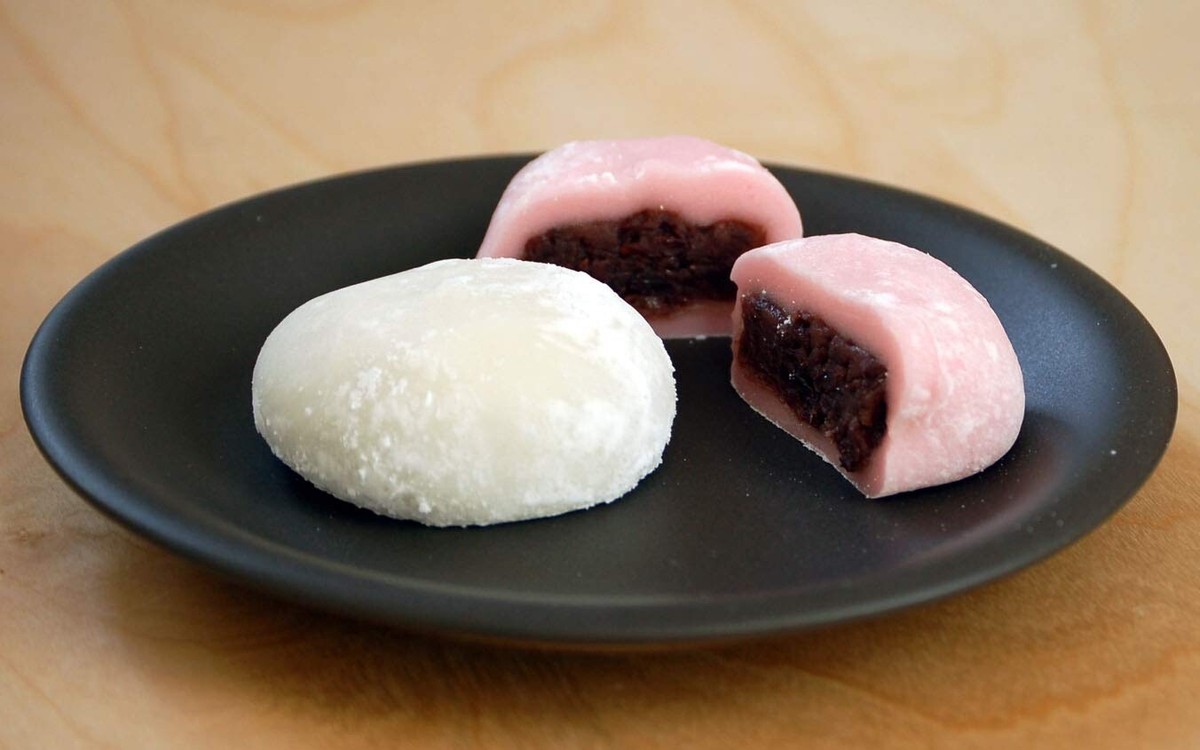Chisana Mini Daifuku Azuki Japanese Bite-Size Mochi Red Bean