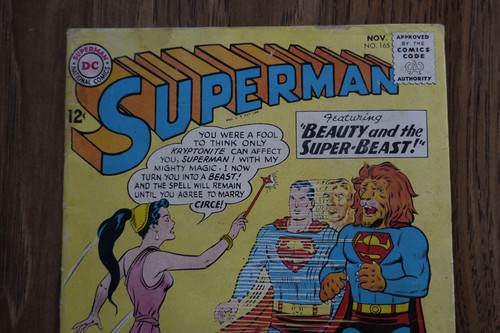 Superman #165 - Curt Swan (DC Comics 1963) Krypto the Superdog - Low Grade - Picture 3 of 15
