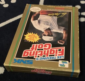 Lee Trevino's Fighting Golf NES Nintendo CIB Complete In Box
