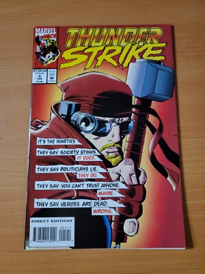 Thunder Strike #5 Direktvertriebsausgabe ~ Near Mint (NM) ~ 1994 Marvel Comics