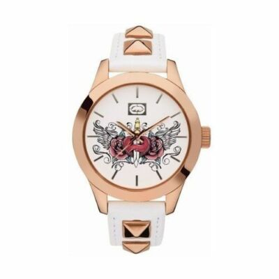 Women\'s Marc Ecko white leather watch Marc ecko E07502G2 watch White | Dressinn main image 3