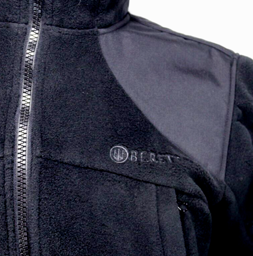Beretta Heavy Fleece Multi-pocket Shooting Jacket, Black, Women's L - Foto 4 di 16