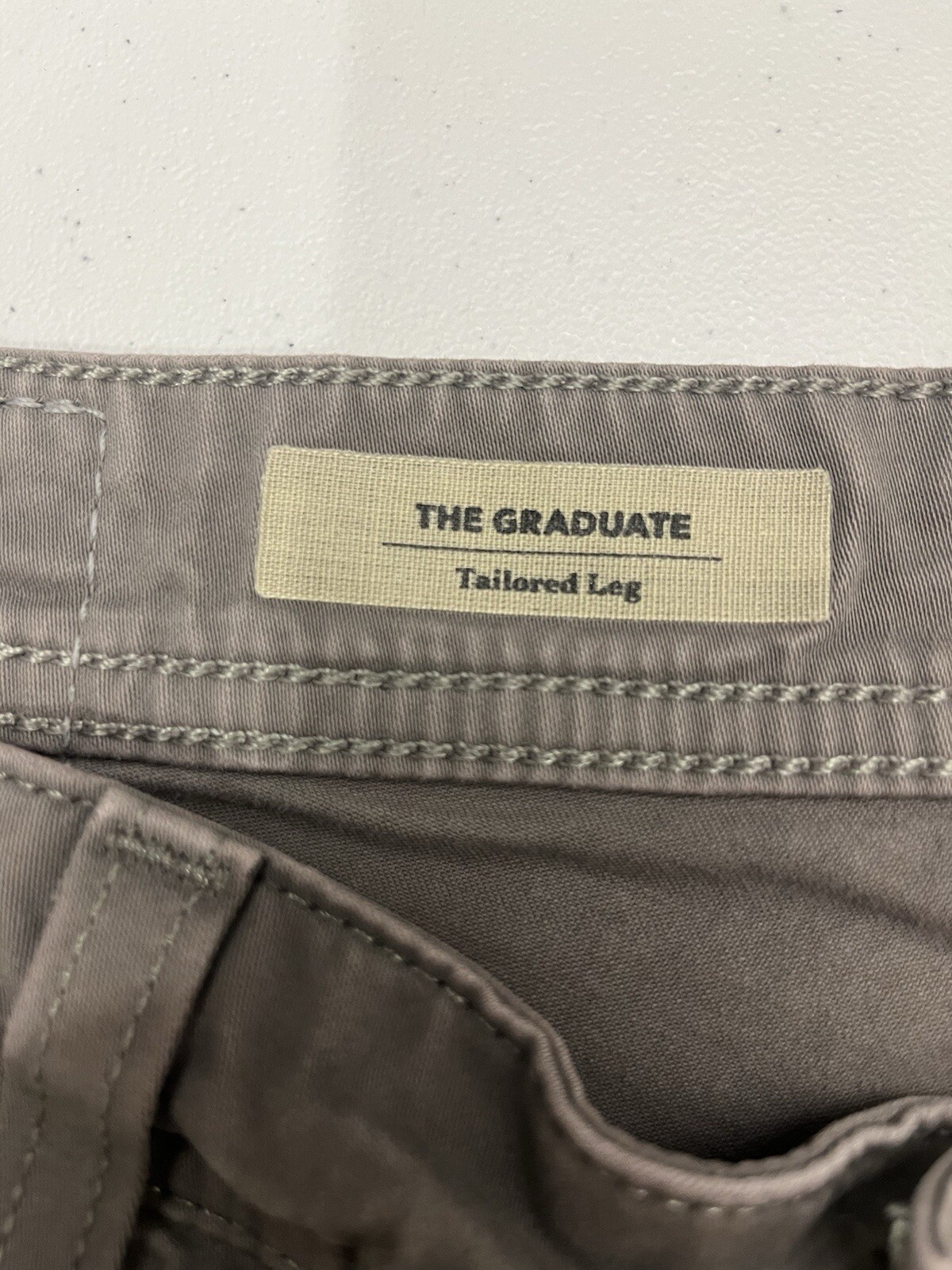 AG Adriano Goldschmied Jeans 33x32 Straight Gray The Graduate Tailored Leg thumbnail 10