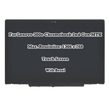 LED LCD Touch Screen Assembly for Lenovo 300e Chromebook 2nd Gen MTK 81QC0001US